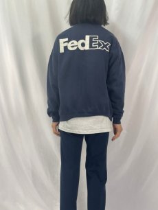 画像5: FedEx 企業ロゴプリントスウェット XL (5)