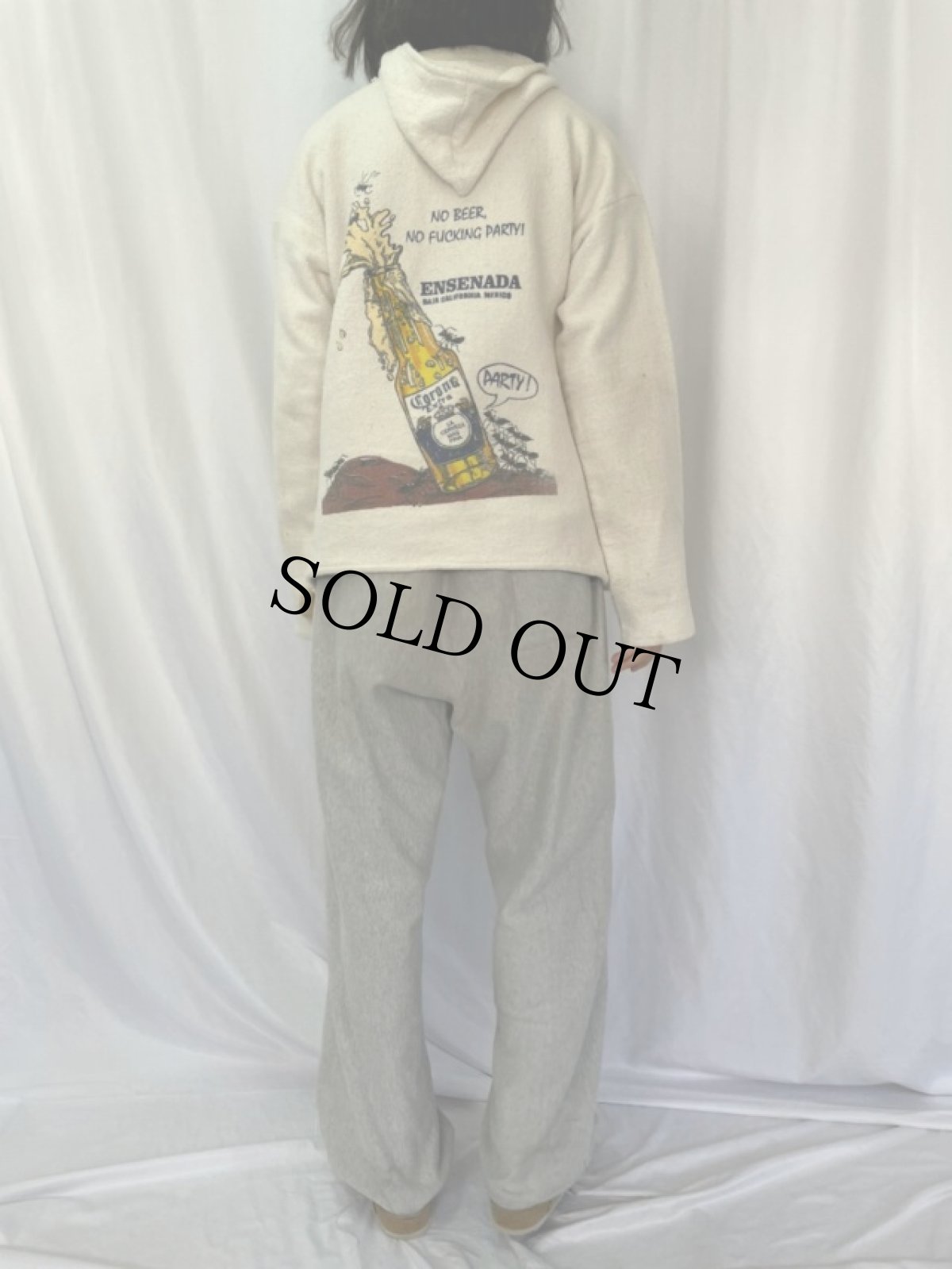 画像5: Corona ビール企業 メキシカンパーカー XL (5)