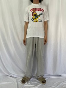 画像2: 80's GRIMMY "GRIMMBO" キャラクターTシャツ L (2)