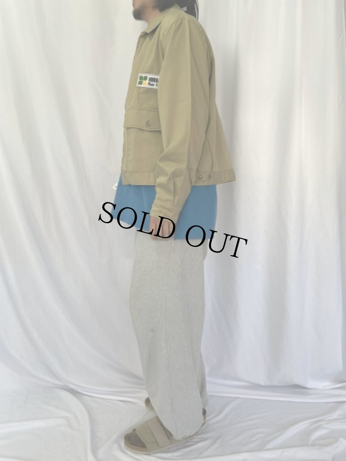 画像4: 70's Lee "HURRARD Phase Feeding" ワークジャケット (4)