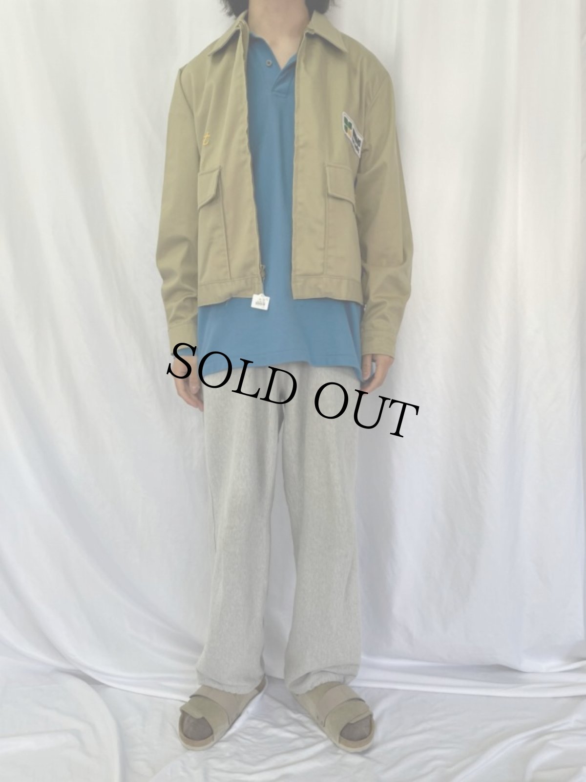 画像3: 70's Lee "HURRARD Phase Feeding" ワークジャケット (3)