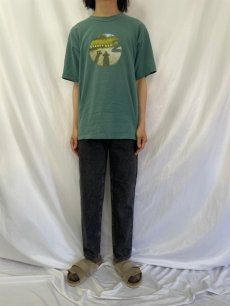 画像2: 90's Levi's 550 USA製 ブラックデニムパンツ フラッシャー付き DEADSTOCK W31 (2)