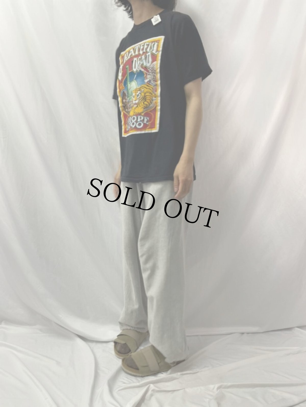 画像4: 90's GRATEFUL DEAD "EUROPEAN TOUR 1990" ロックバンドツアーTシャツ XL (4)