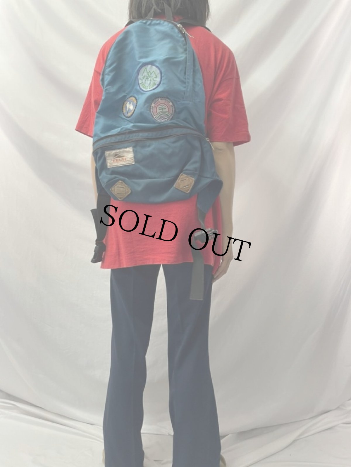 画像3: 70's KELTY ワッペン付き 2WAY バックパック (3)