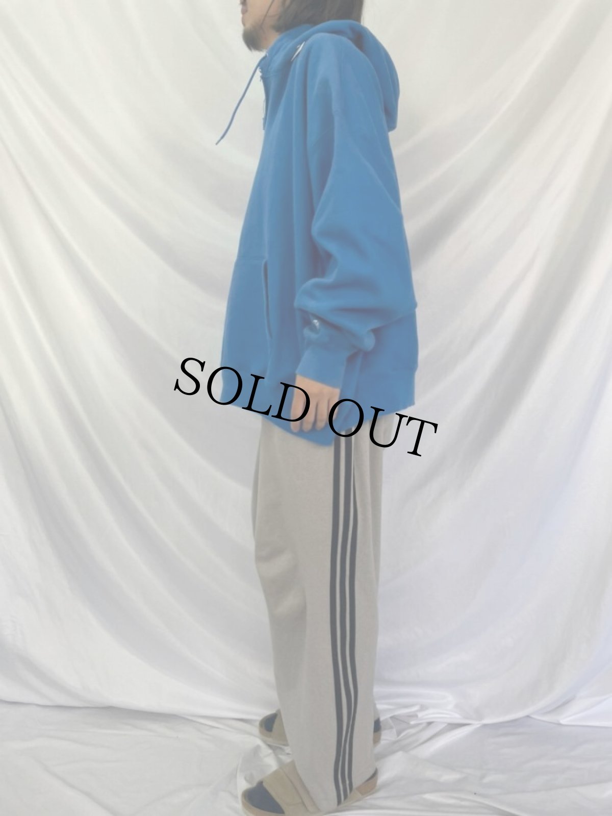 画像3: Champion PREMIUM REVERSE WEAVE スウェットフーディ 目無し 3XL (3)