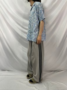 画像3: POLO Ralph Lauren "CALDWELL" 花柄 コットンオープンカラーシャツ L (3)