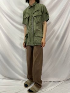 画像3: 60's U.S.ARMY リメイク ジャングルファティーグジャケット 4th MEDIUM-REGULAR (3)