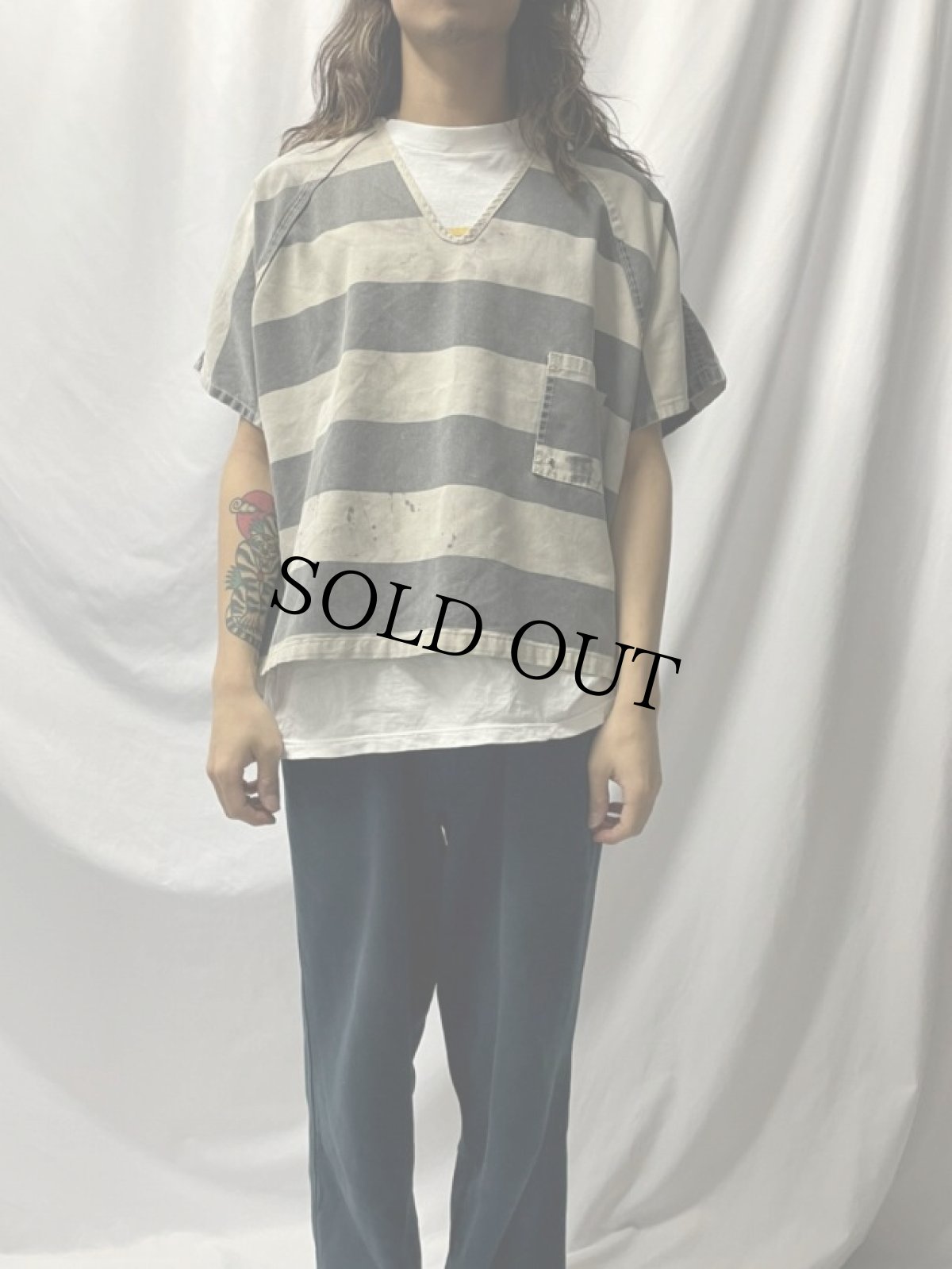 画像2: プリズナーシャツ 3XL (2)