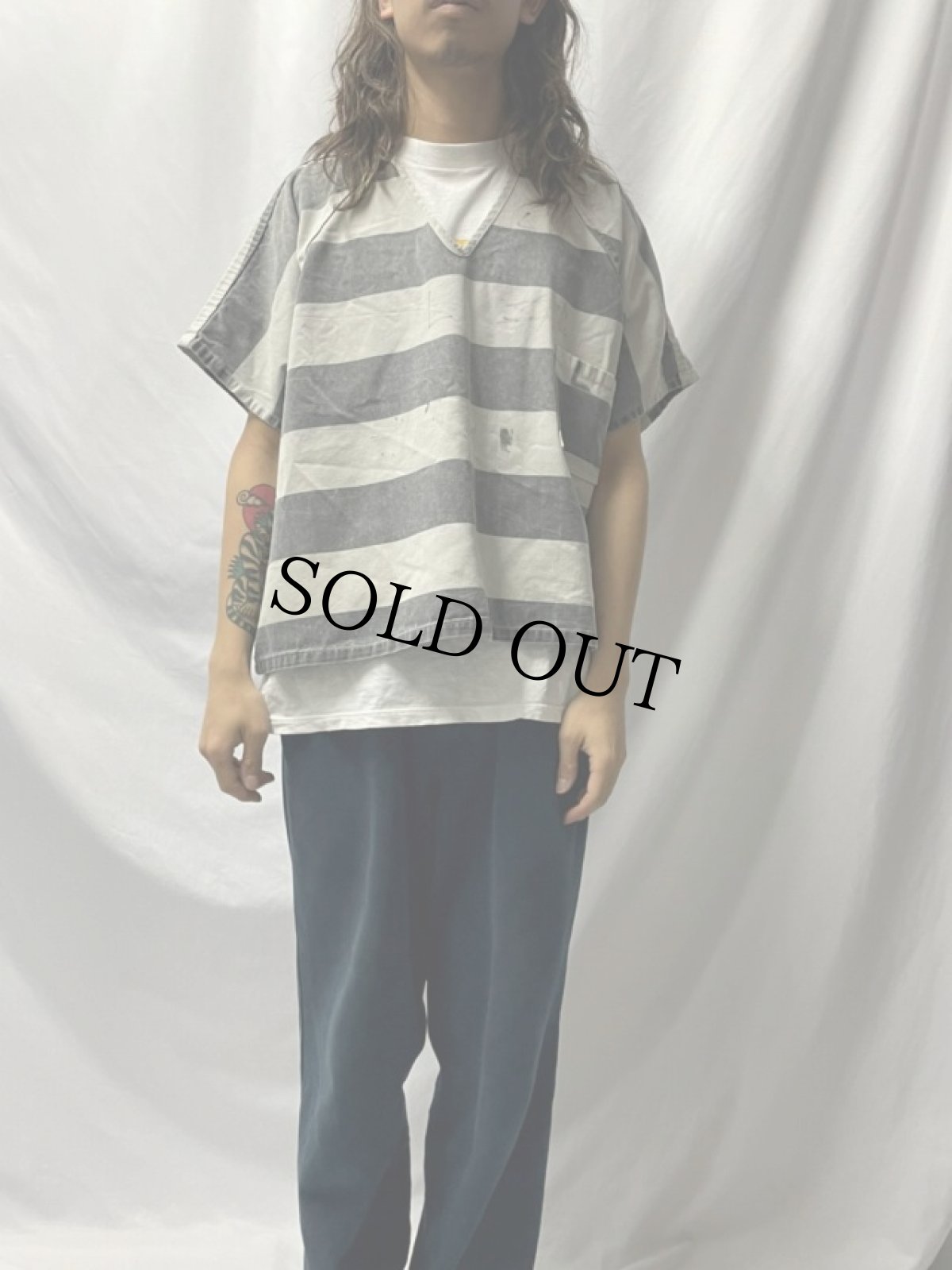 画像2: プリズナーシャツ 3XL (2)