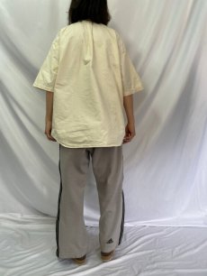 画像4: Ralph Lauren "BIG SHIRT" ストライプ柄 コットンボタンダウンシャツ XL (4)