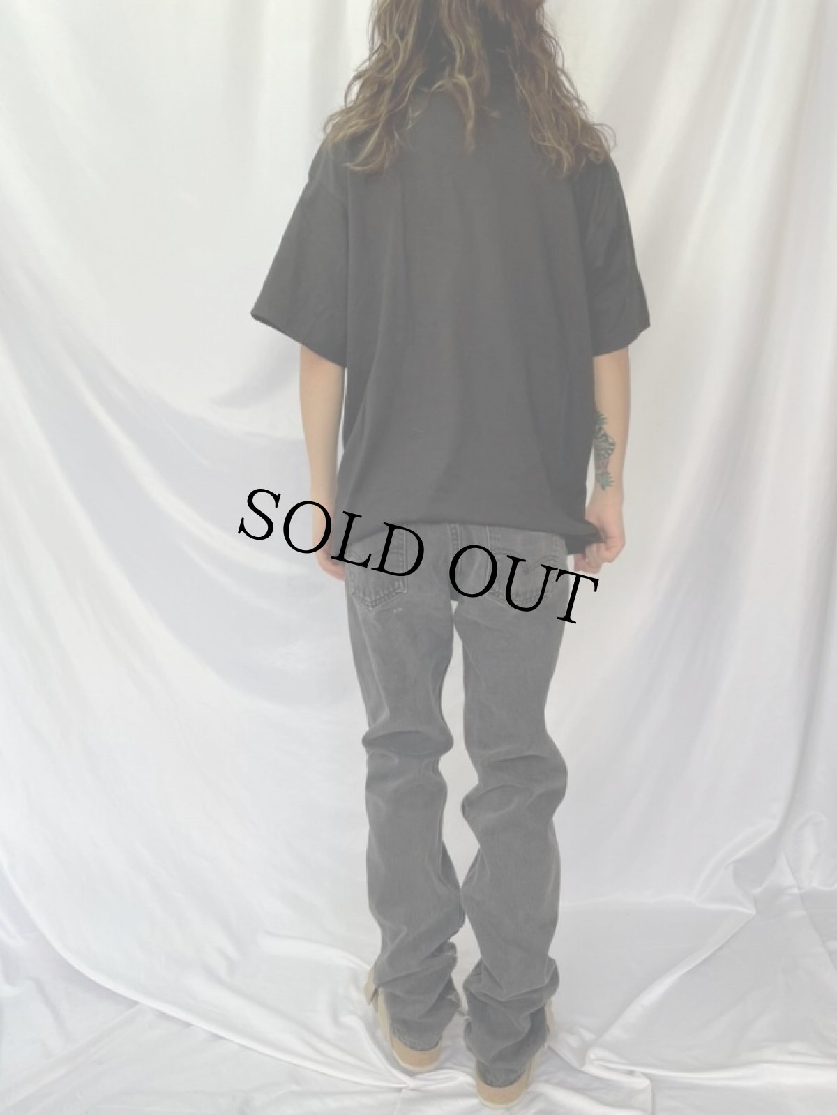 画像4: 90's FELIX "KISS" USA製 キャラクターパロディTシャツ DEADSTOCK L (4)