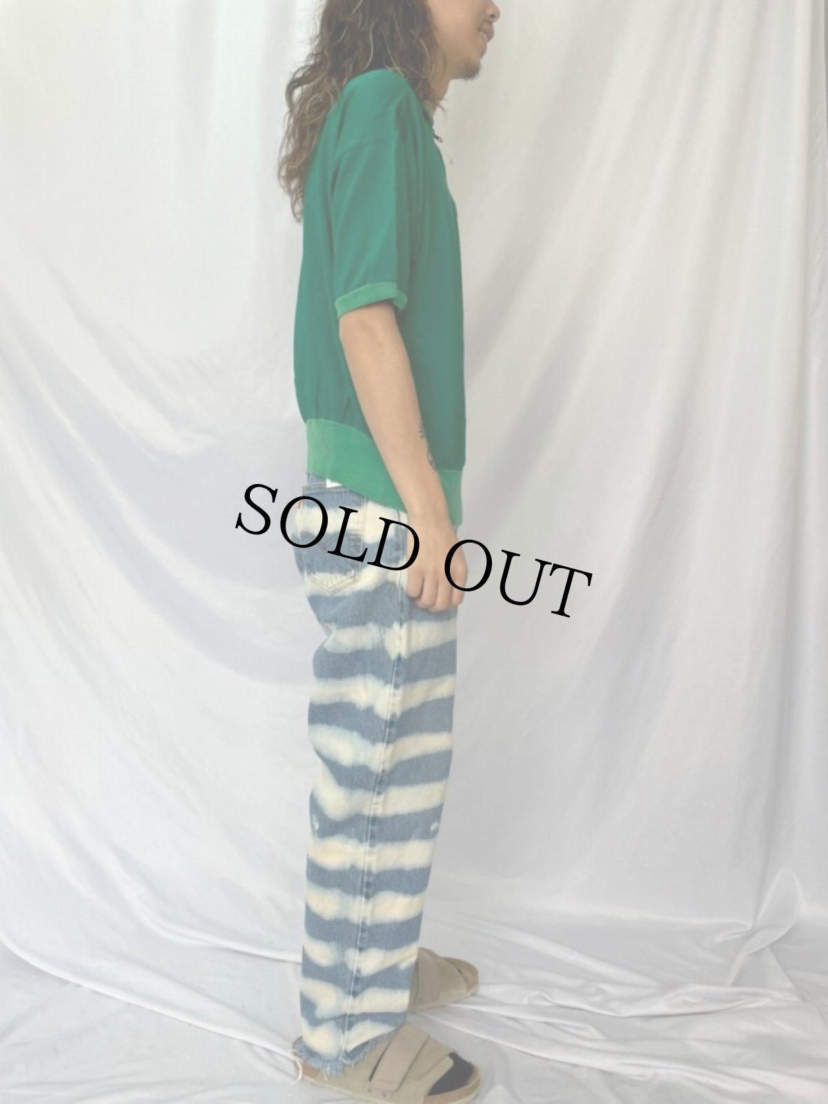 画像3: 60's Champion PRODUCTSタグ USA製 "OREGON FORSH" ハーフジップ 半袖シャツ XL (3)