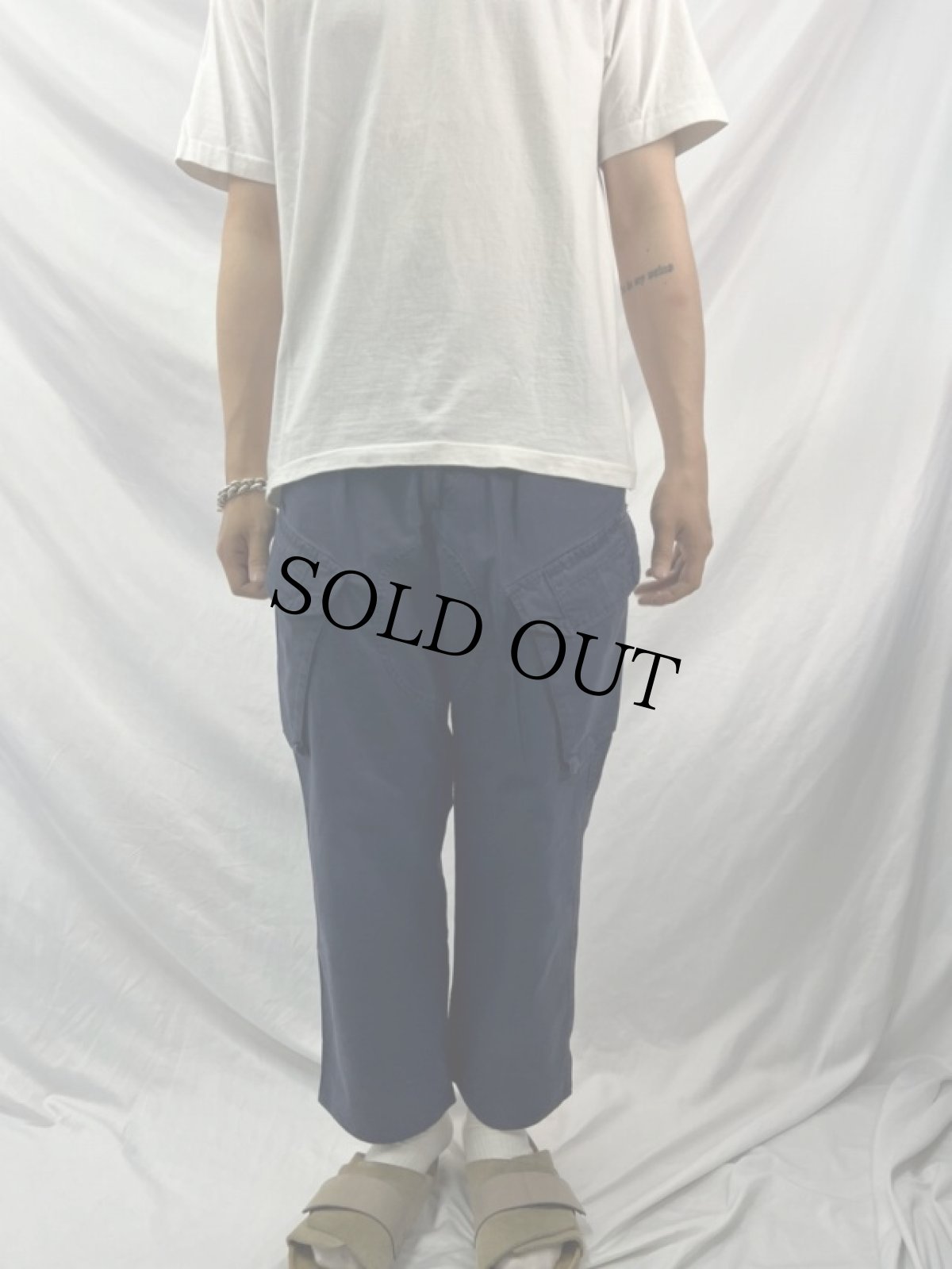 画像2: 90's BRITISH ROYAL NAVY COMBAT TROUSERS W31 (2)