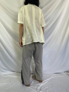 画像4: GUAYABERA フルジップ キューバシャツ XL (4)