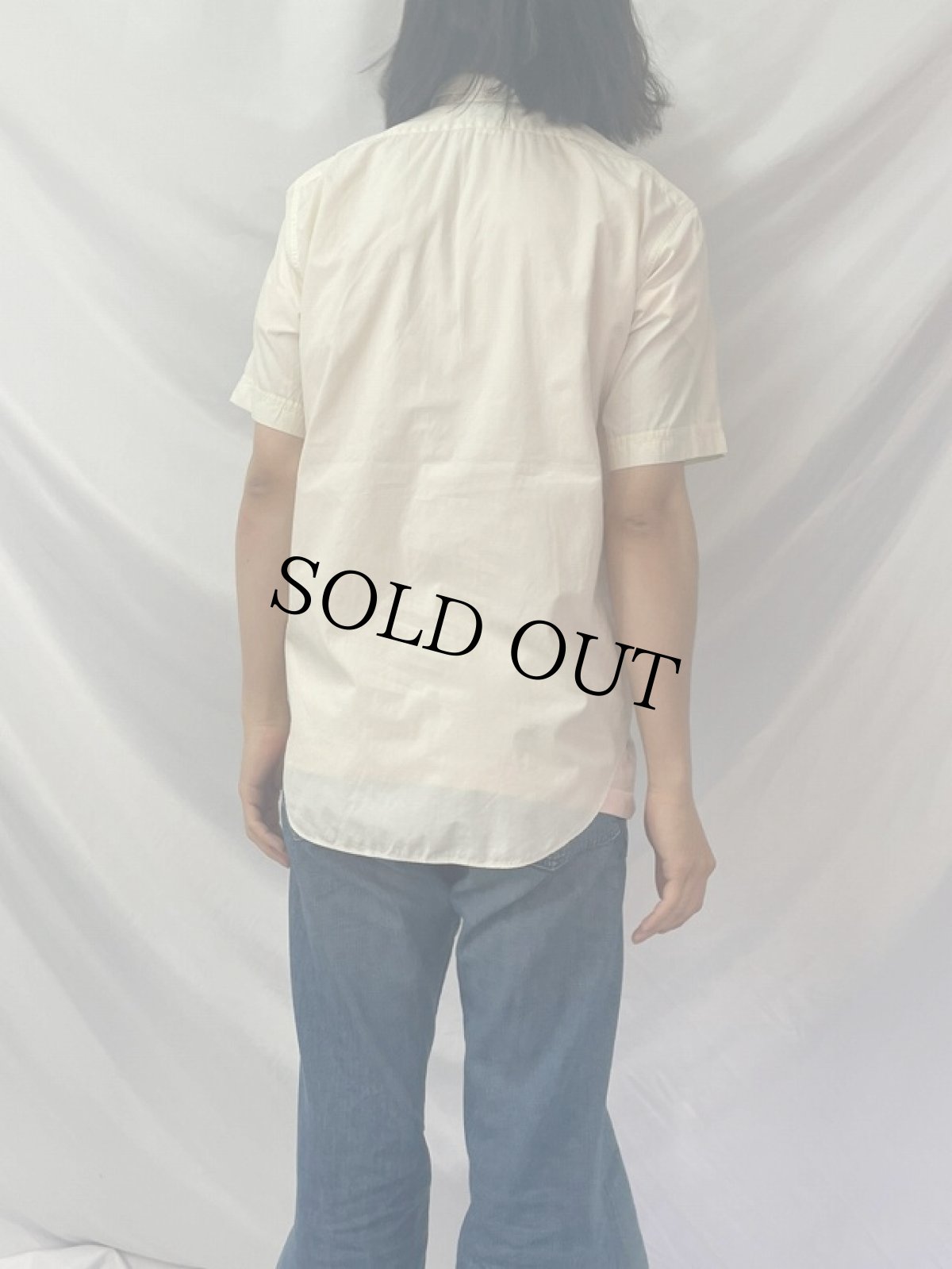 画像4: 60's ARROW Paddock Club USA製 半袖シャツ (4)