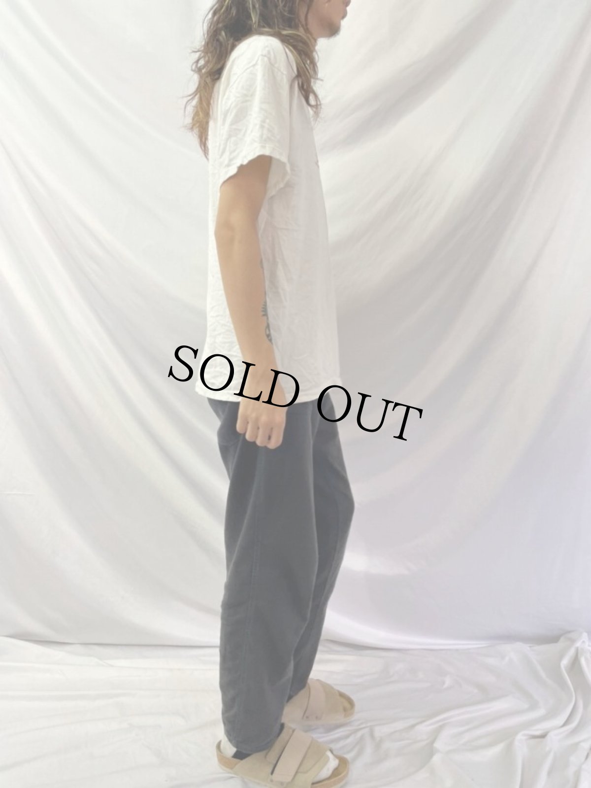 画像4: 90's Apple "Macintosh" レインボーロゴプリントTシャツ L (4)