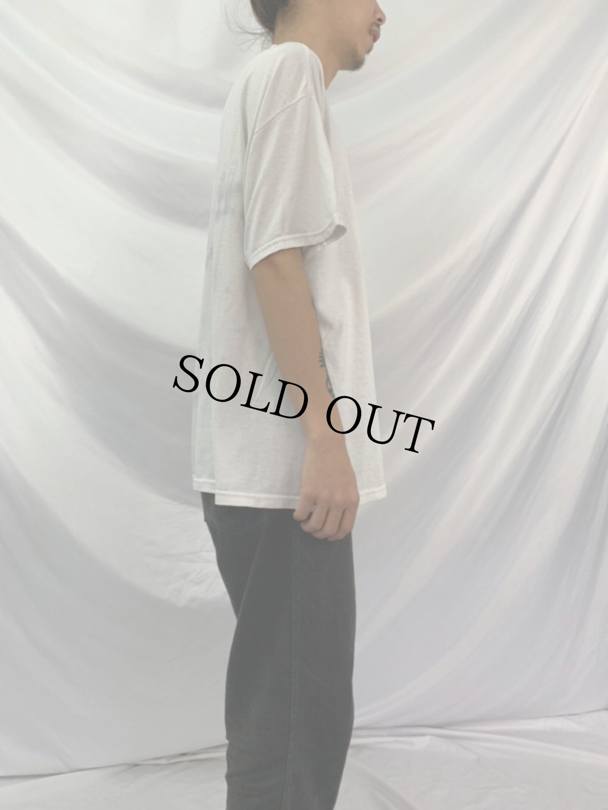 画像3: JOHN LENNON "IMAGINE ALL THE PEOPLE BLOOD SAVES!" ミュージシャンアートTシャツ XL (3)