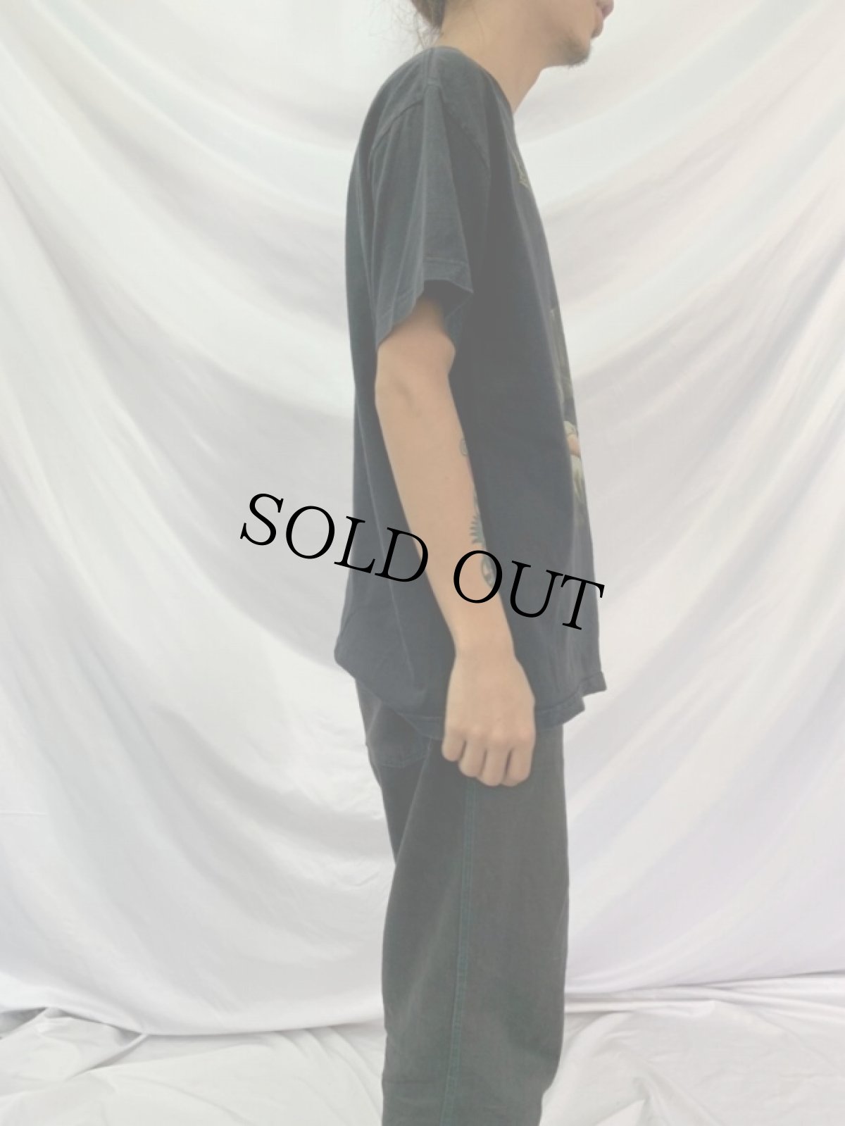 画像3: 90's JOHN LENNON "REVOLUTION" ミュージシャンTシャツ L (3)