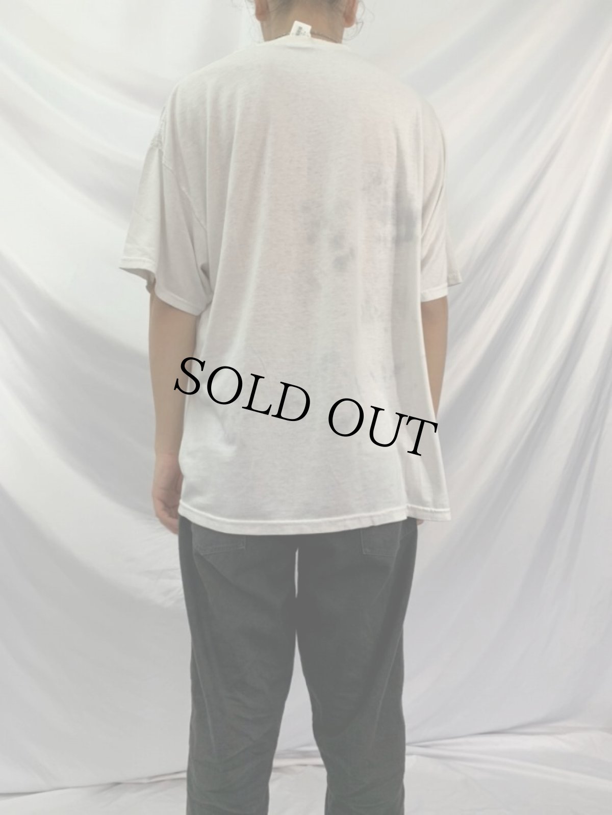 画像4: JOHN LENNON "IMAGINE ALL THE PEOPLE BLOOD SAVES!" ミュージシャンアートTシャツ XL (4)