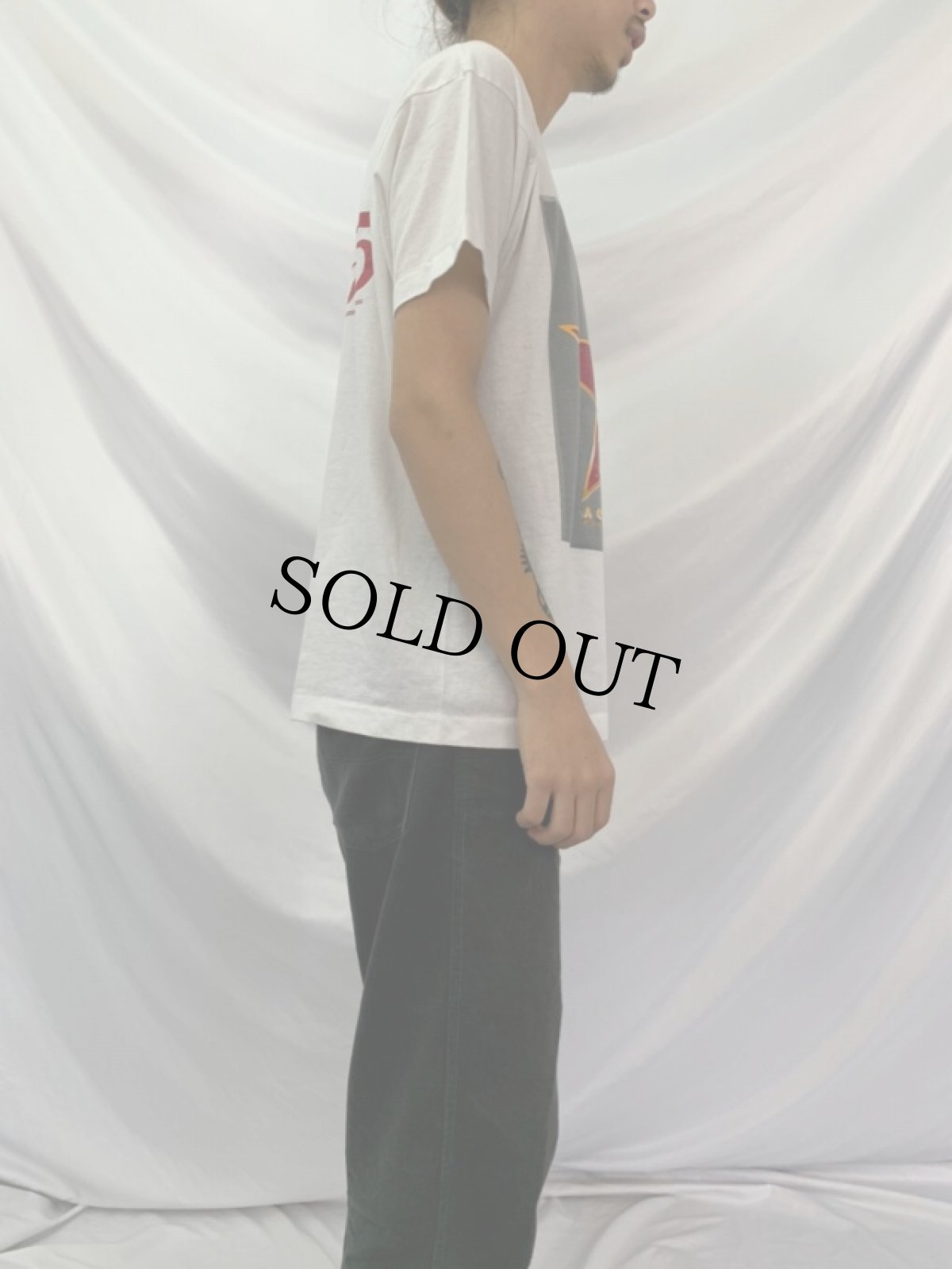 画像4: 80's JOHN LENNON "KICT-95 pure rock'n roll" ミュージシャンTシャツ XL (4)