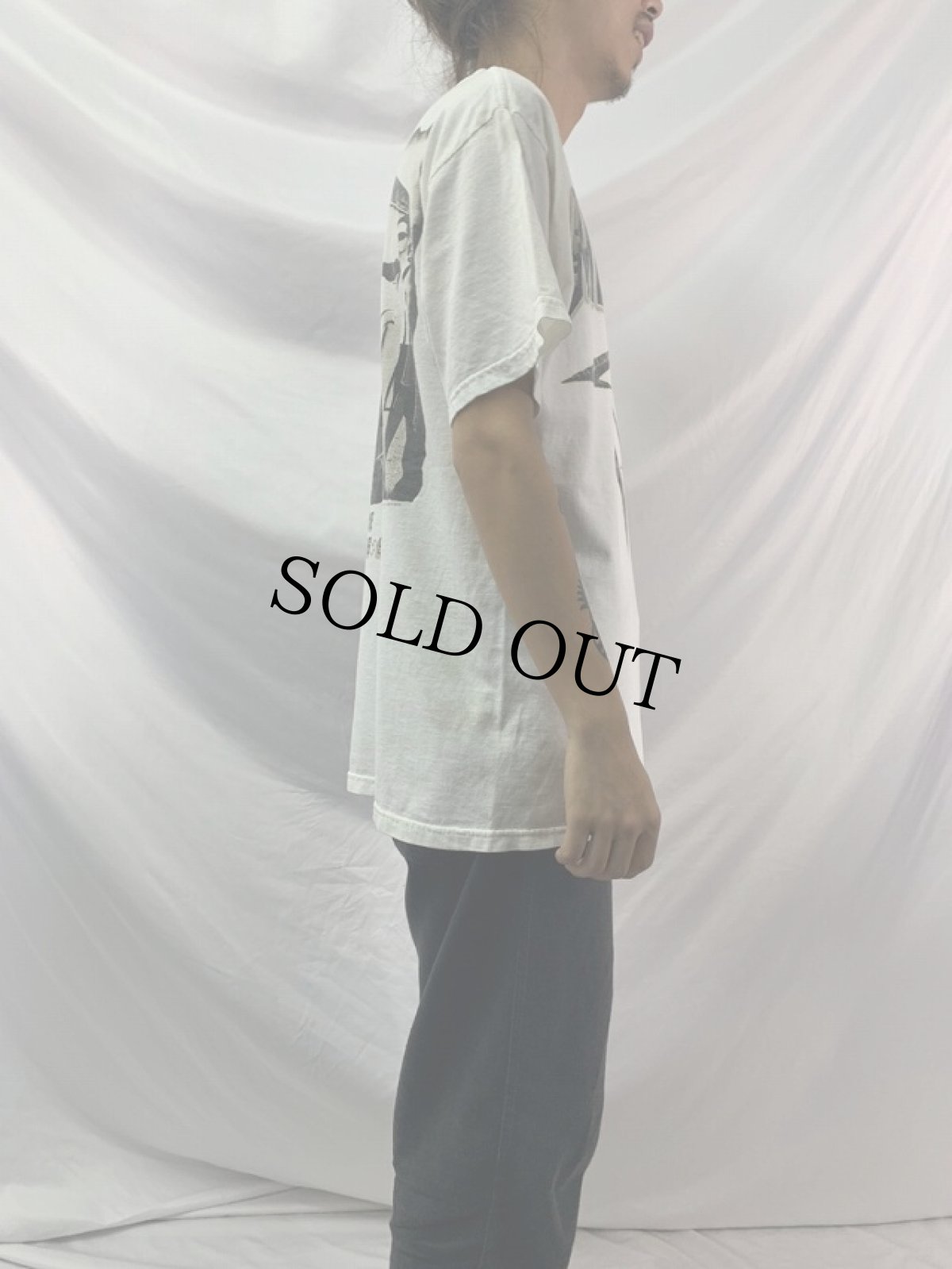 画像4: 90's METALIICA "POOR TOURING ME" ロックバンドツアーTシャツ L (4)