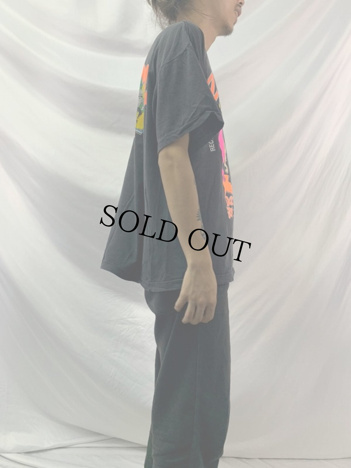 画像4: 90's ZZ Top "Recycler" ロックバンドTシャツ (4)