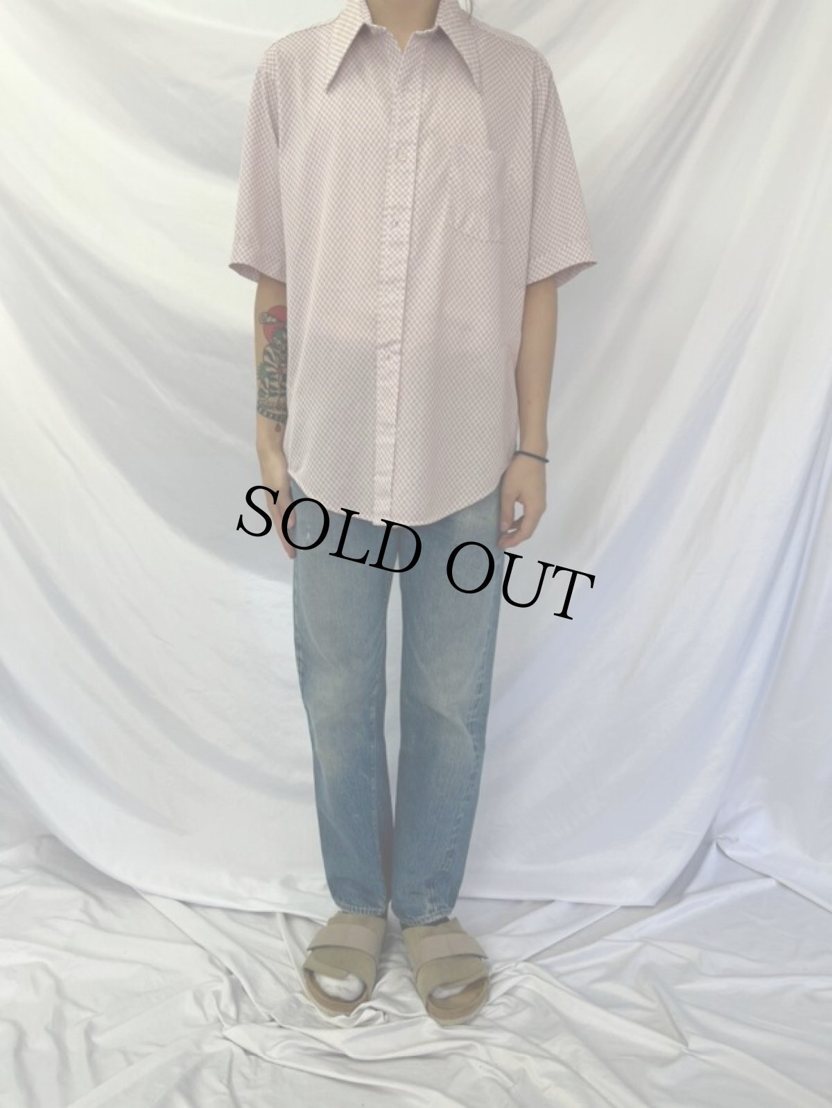 画像2: 70's Levi's 501 66後期 ブランクタブ デニムパンツ W29 (2)