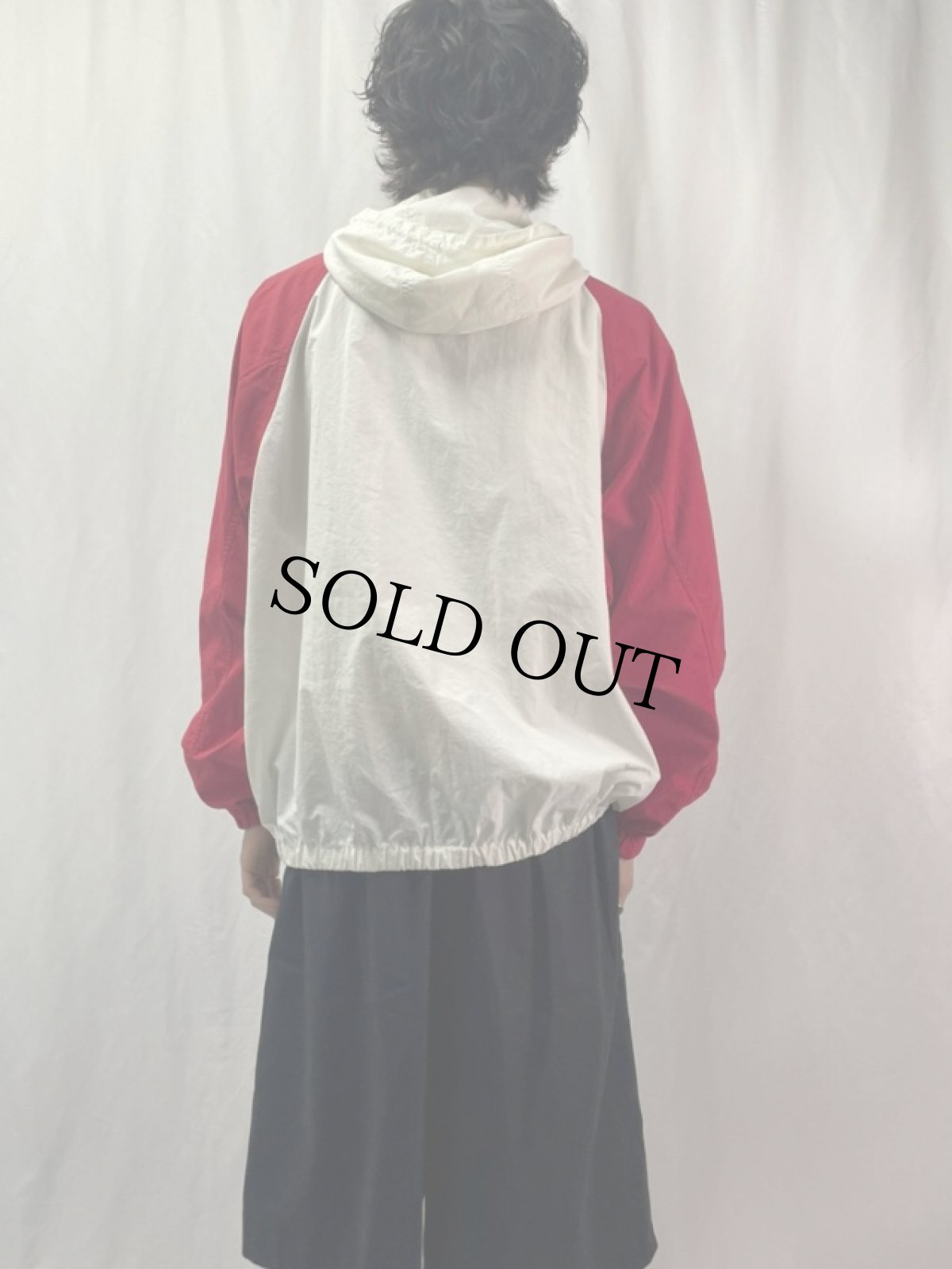 画像4: 90's POLO Ralph Lauren ナイロンジップパーカー M (4)