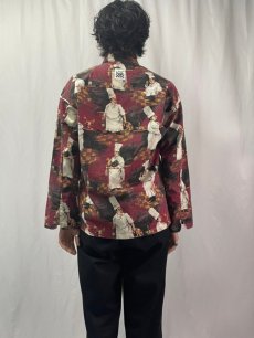画像4: 【SALE】Chef Revival 総柄 コックシャツ S (4)