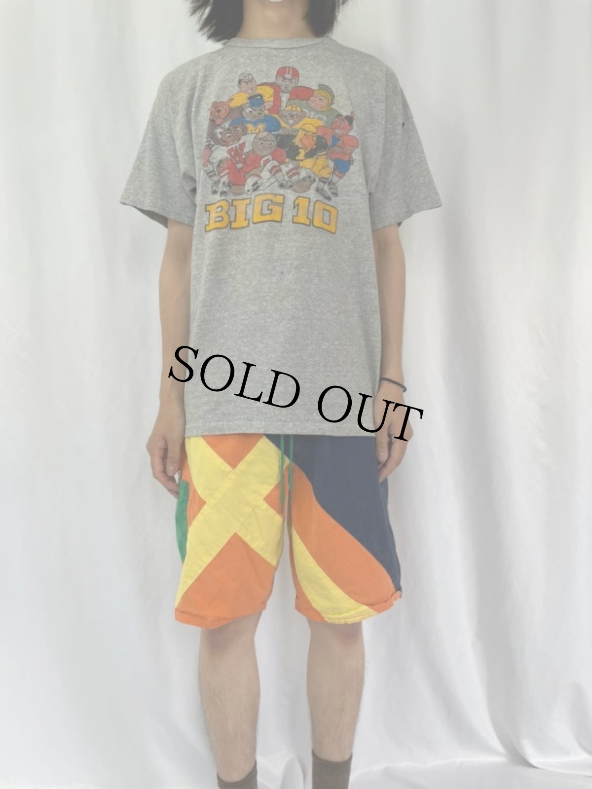 画像2: 【SALE】 POLO Ralph Lauren "R.L.Y.C" フラッグデザイン スイムショーツ W36 (2)