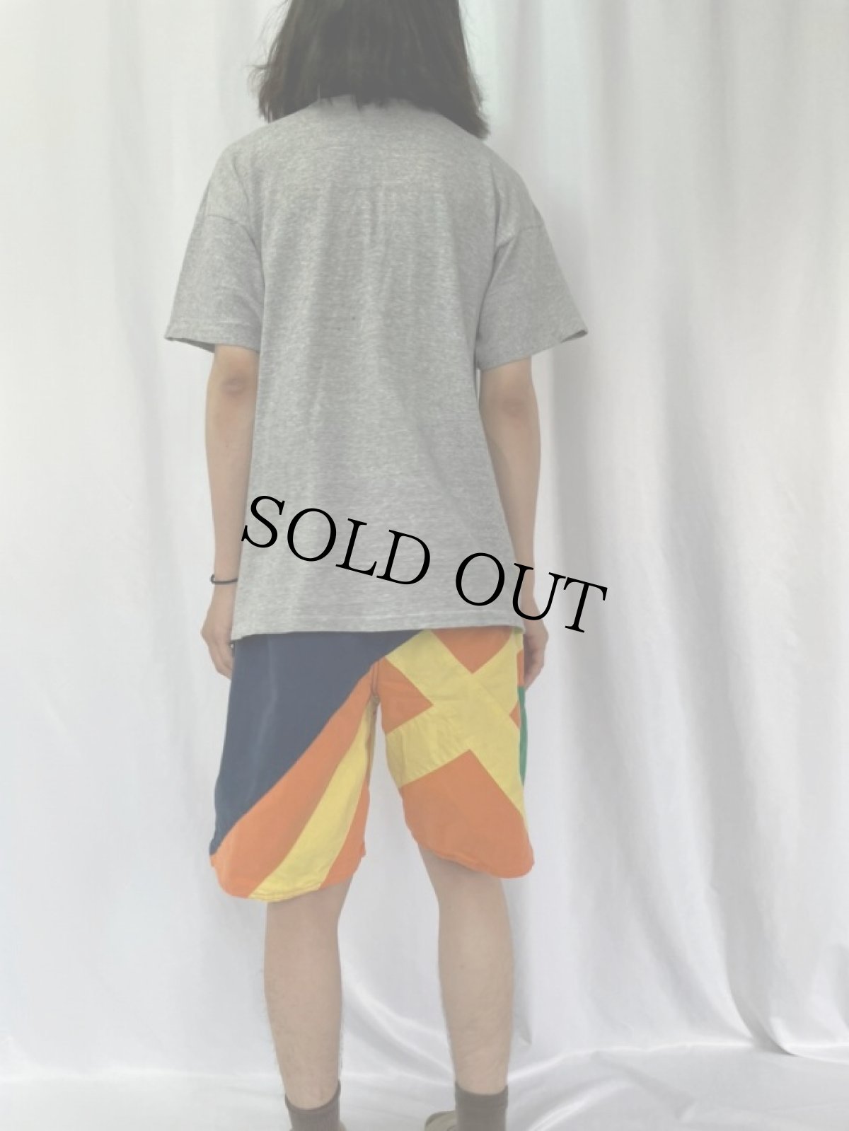 画像4: 【SALE】 POLO Ralph Lauren "R.L.Y.C" フラッグデザイン スイムショーツ W36 (4)