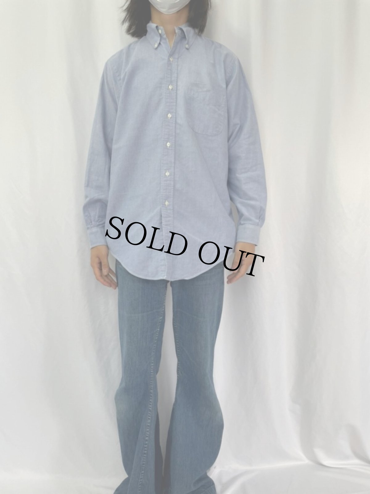 画像2: Brooks Brothers USA製 ボタンダウンシャツ (2)