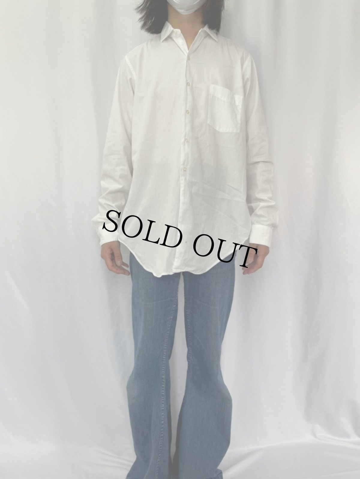 画像2: 50〜60's ARROW USA製 コットンシャツ (2)