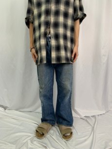 画像2: 80's Levi's 646 オレンジタブ ベルボトムデニムパンツ W38 (2)