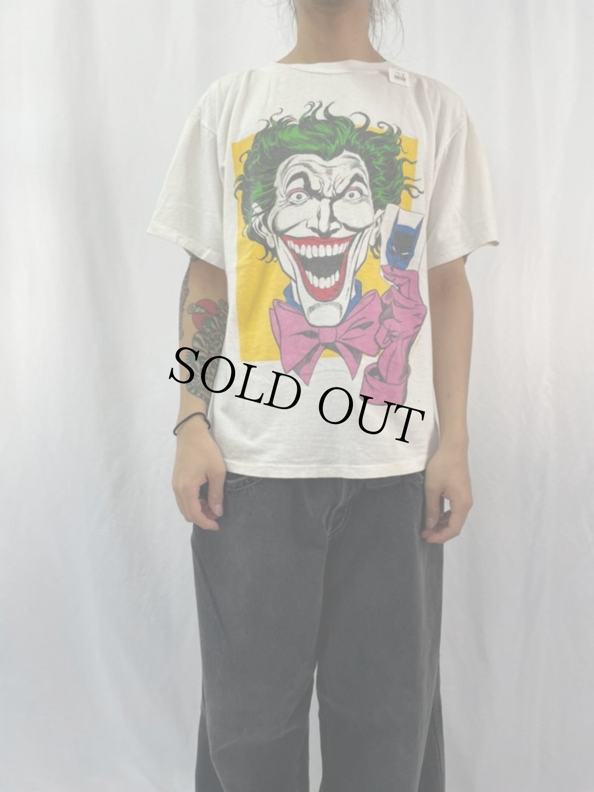 画像2: 80's DC COMICS "THE JOKER" キャラクターTシャツ (2)