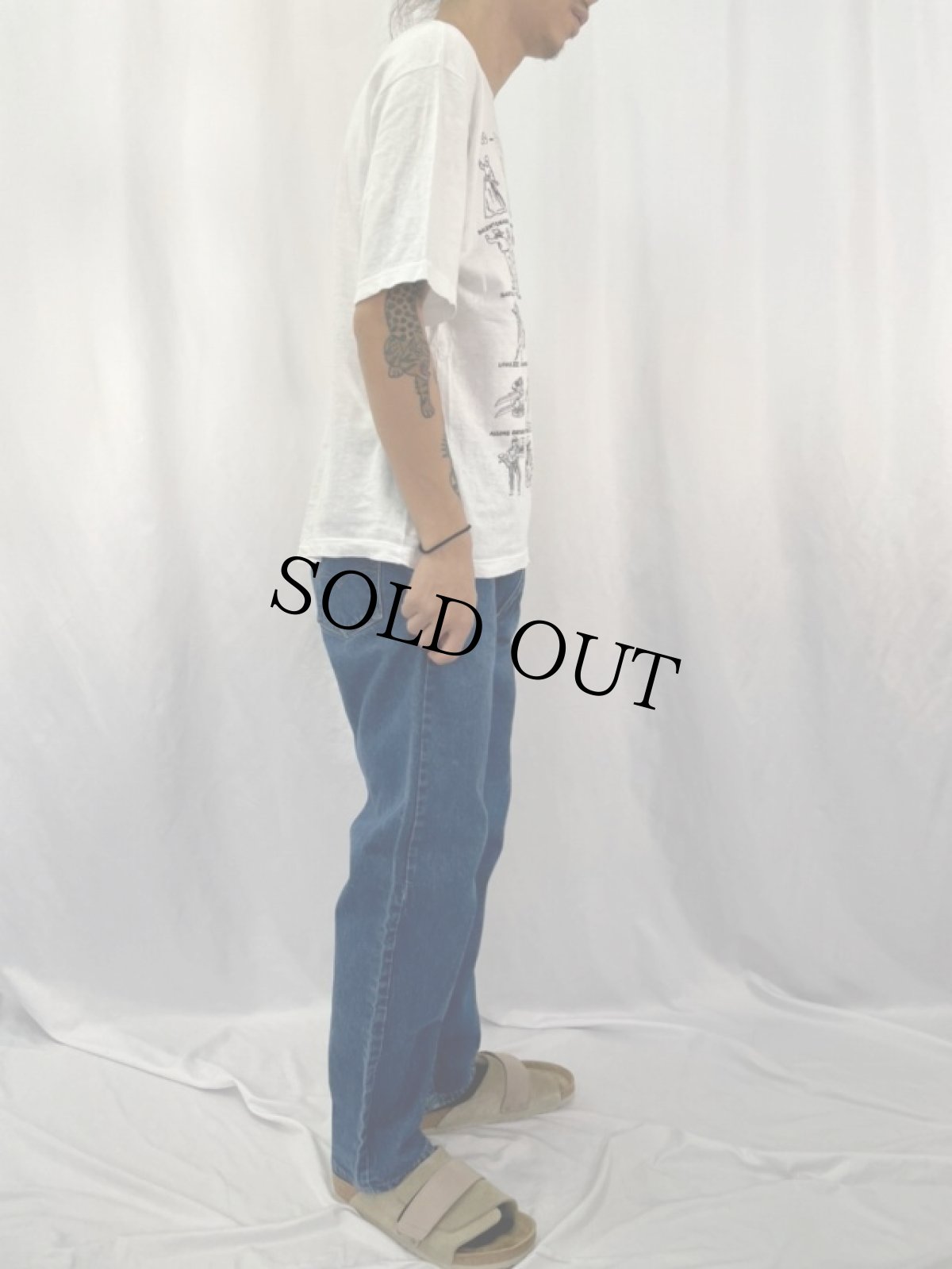 画像3: 80's Levi's 20505-0217 USA製 オレンジタブ デニムパンツ W34 (3)