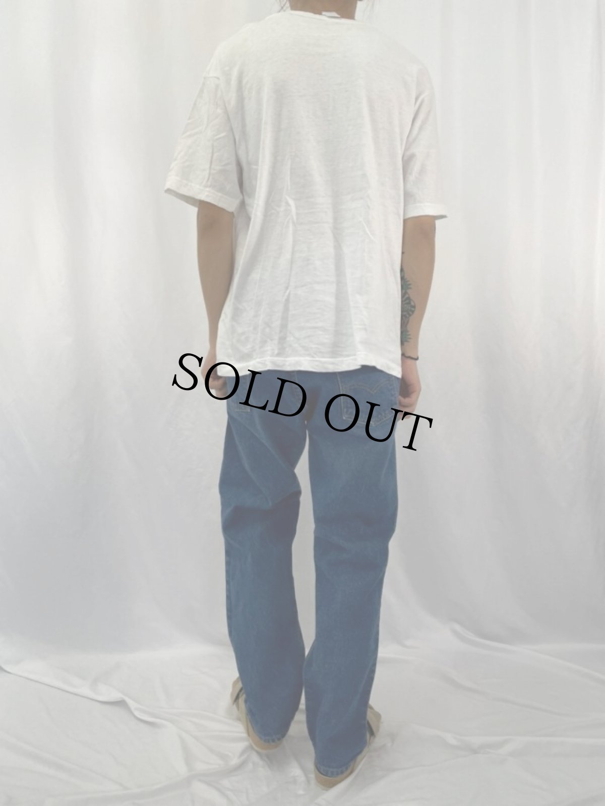 画像4: 80's Levi's 20505-0217 USA製 オレンジタブ デニムパンツ W34 (4)