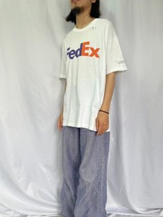 画像3: 90's FedEx 企業ロゴプリントTシャツ  (3)