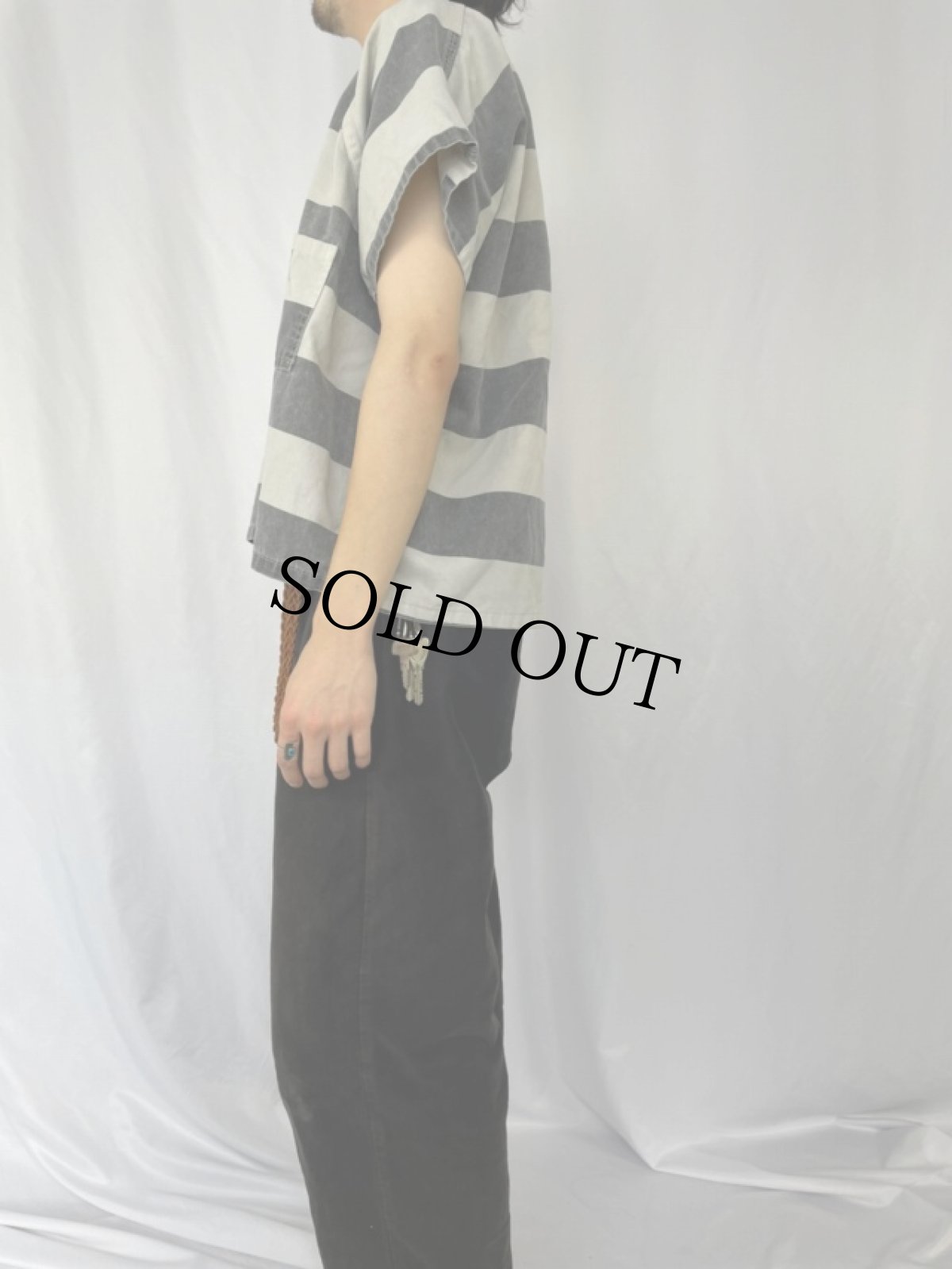 画像3: 【お客様HOLD中】プリズナーシャツ  2XL (3)