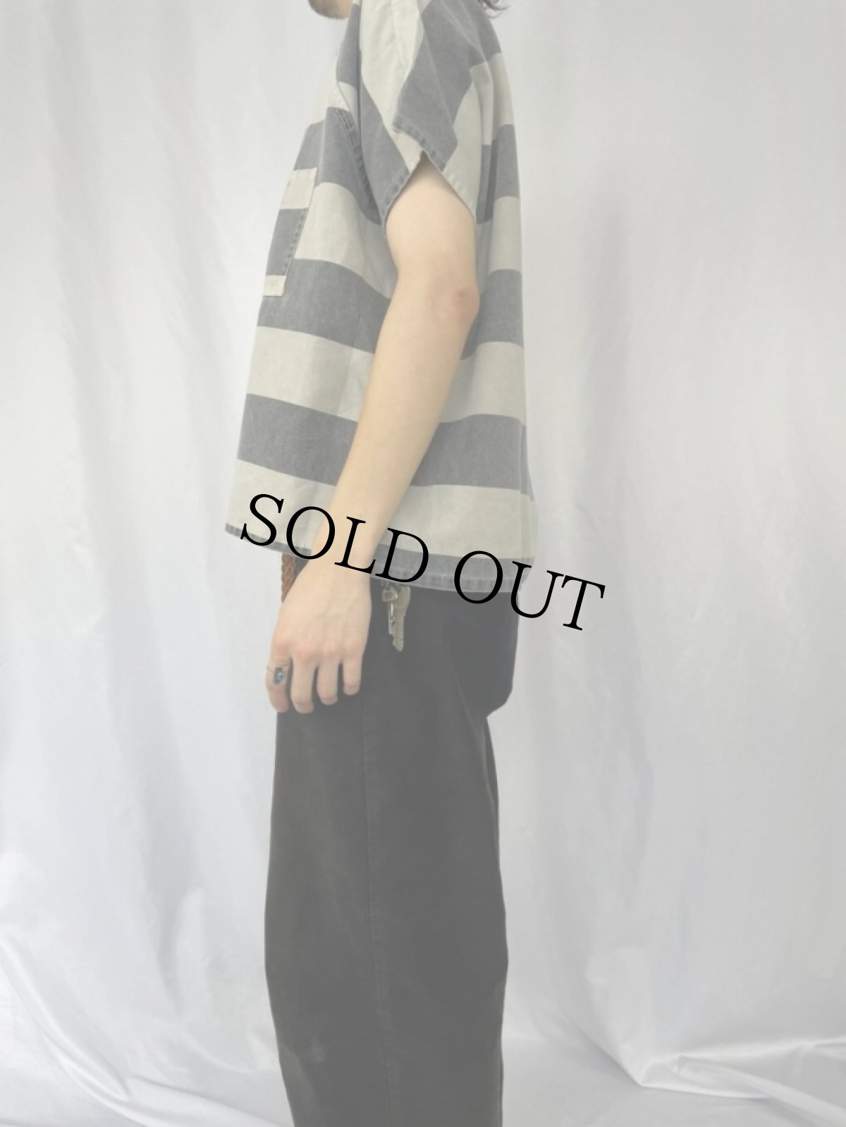 画像3: プリズナーシャツ  2XL (3)