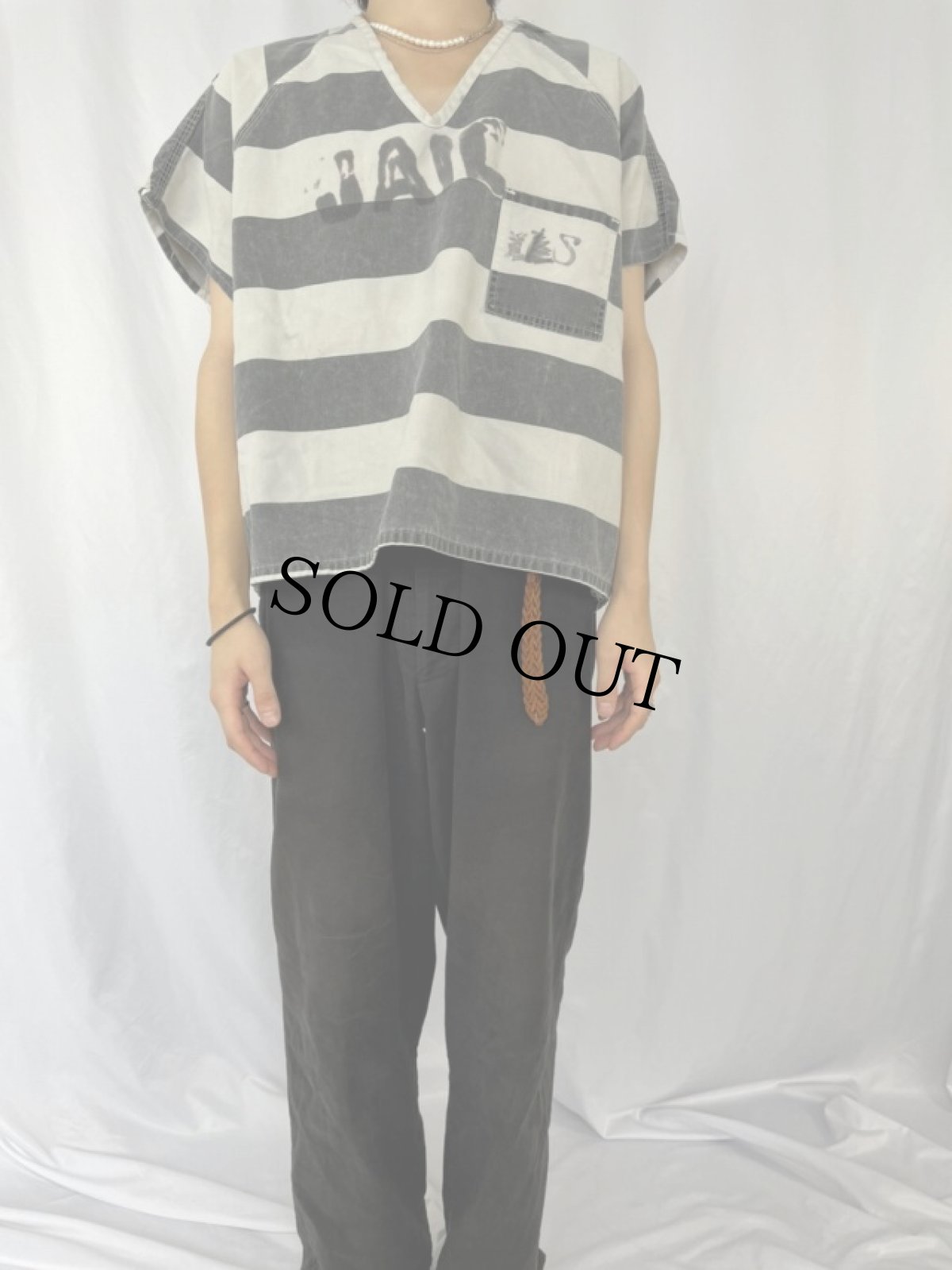 画像2: プリズナーシャツ  XL (2)