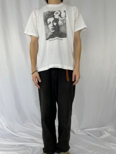 画像2: 90's BILLIE HOLIDAY USA製 ジャズシンガーTシャツ L (2)