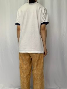画像4: 90's TEXAS BOYS STATE USA製 リンガーTシャツ XL (4)