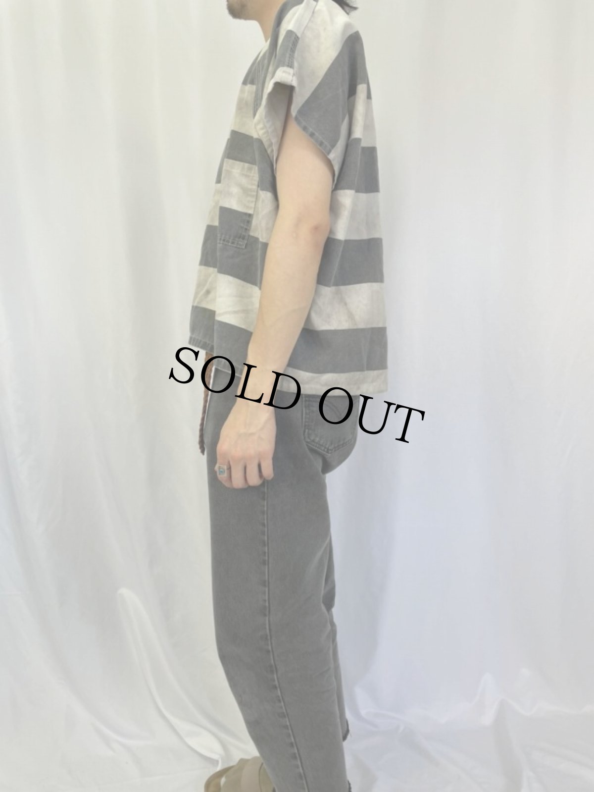 画像3: プリズナーシャツ  XL (3)