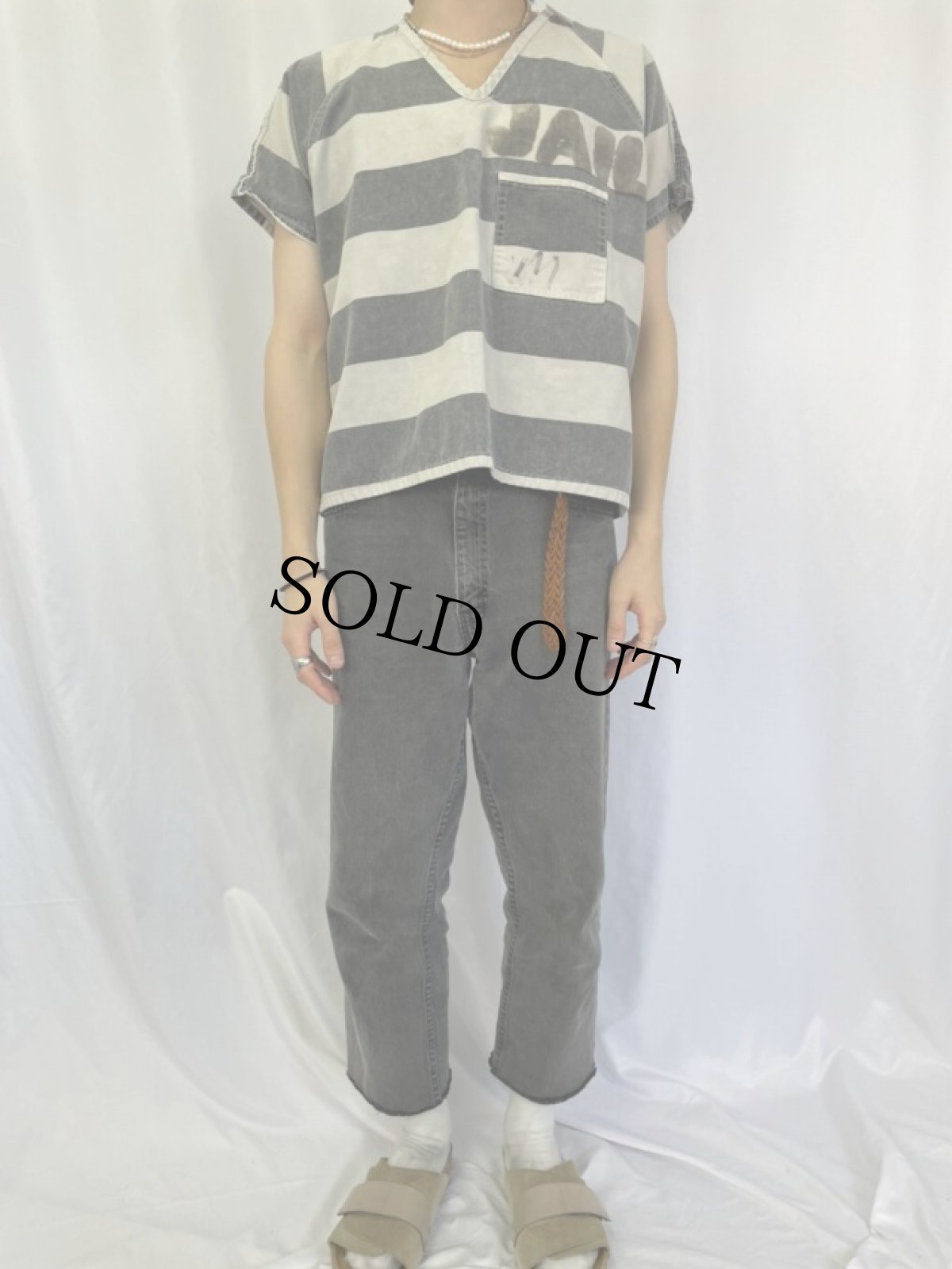 画像2: プリズナーシャツ  XL (2)