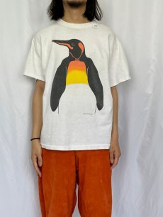 画像2: 【SALE】90's ペンギンイラストTシャツ XL (2)