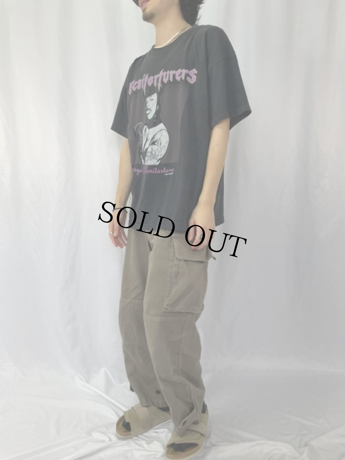 画像4: 90's Genitorturers "120 Days of Genitorture" USA製 インダストリアルメタルバンドTシャツ XL (4)