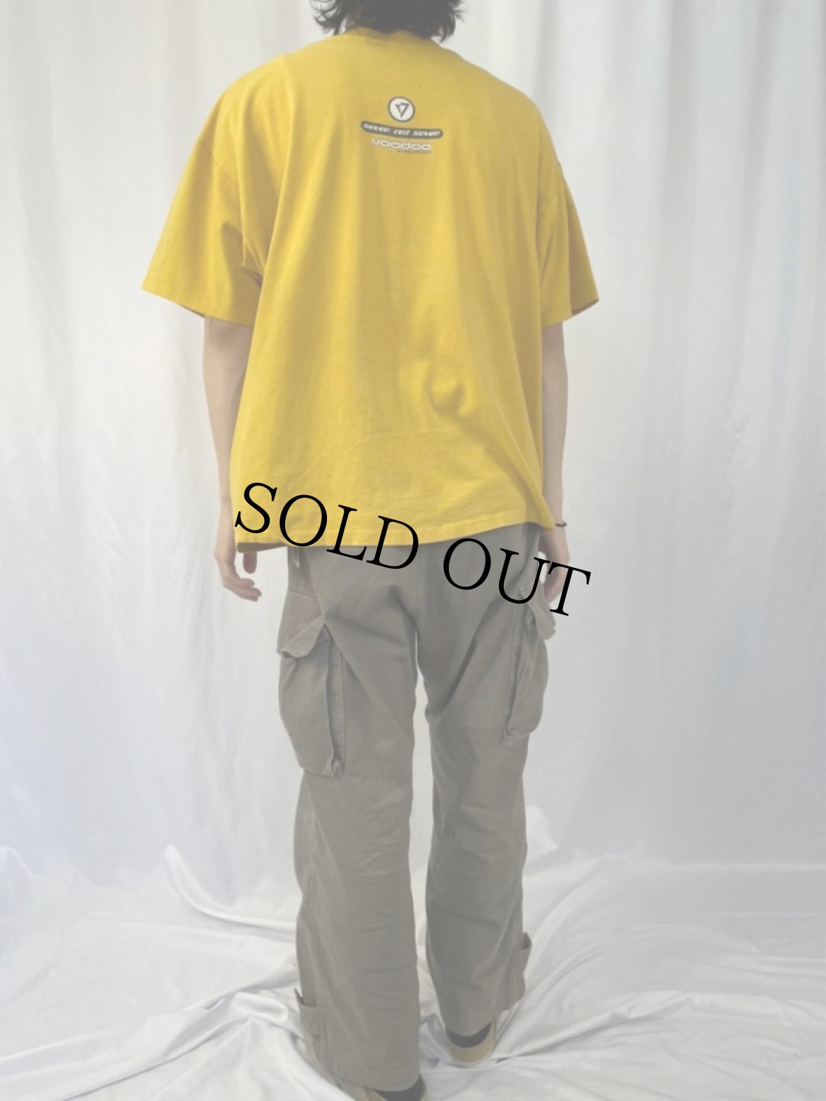 画像4: 90's Seven Red Seven "voodoo productions" バンドTシャツ XL (4)