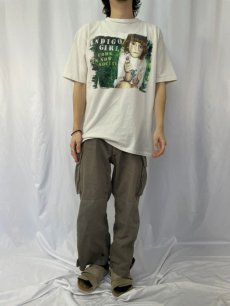 画像2: 90's INDIGO GIRLS "COME ON NOW SOCIAL" フォークロックデュオ Tシャツ XL (2)