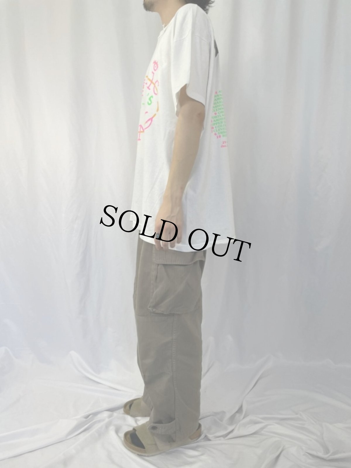 画像4: 80's The B-52's "Cosmic Thing" ニューウェーブバンドTシャツ (4)